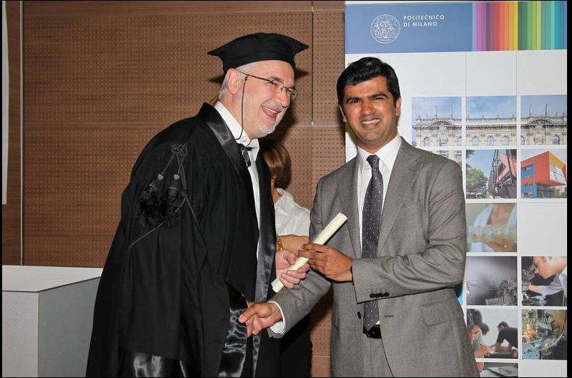 PhD Ceremony Taking Degree